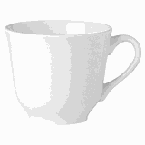 Чашка чайная «Симплисити» фарфор 200мл D=85/45,H=80мм белый