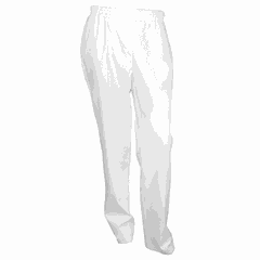 Pants with pockets size 48  twill  white