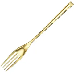 Dessert fork “H-art PVD Gold”  stainless steel  L=19cm  gold