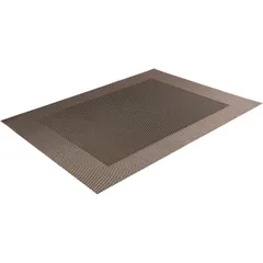 Салфетка сервировочная поливинилхл. ,L=45,B=30см серебрист.,серый, изображение 2