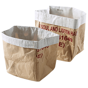 Контейнер для подачи набор[2шт] бумага,полипроп. ,H=17,L=15,B=15см