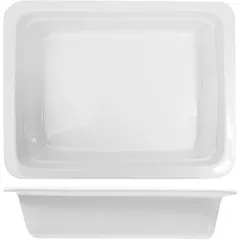 Gastronorm container (1/2)  porcelain ,H=65,L=325,B=265mm