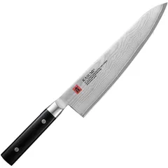 Kitchen knife “Chef”  steel, plastic , H=19, L=240/130, B=20mm  black, metal.