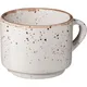 Чашка чайная «Пунто Бьянка» фарфор 200мл ,H=65,B=80мм белый,черный, изображение 2