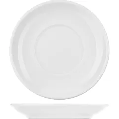 Блюдце для бульонной чашки «Коллаж» для фк376 фарфор D=155/80мм белый