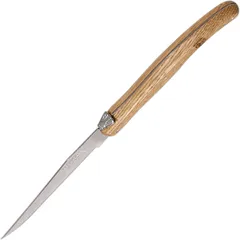 Нож для стейка «Лагиоль» сталь нерж.,дуб ,L=230/110,B=17мм коричнев., изображение 2