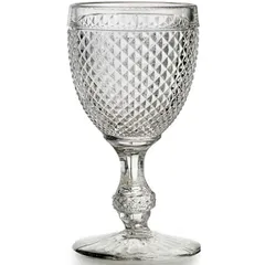 Wine glass “Bikos” glass 280ml D=88,H=170mm clear.