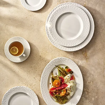 Блюдце «Морелла» фарфор D=15,2см белый, изображение 2