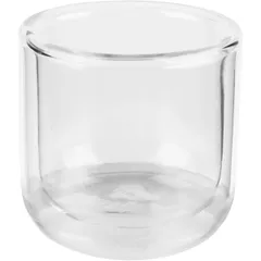 Бокал для горячих напитков «Проотель» двойные стенки термост.стекло 70мл D=55,H=54мм, изображение 2