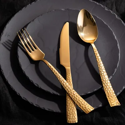Ложка десертная «Пэлас Мартеллато Трэжур Хани» сталь нерж. ,L=18,2см золотой, изображение 2