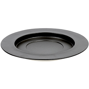 Тарелка «Сан Пеллегрино» подстановочная фарфор D=300,H=25мм черный
