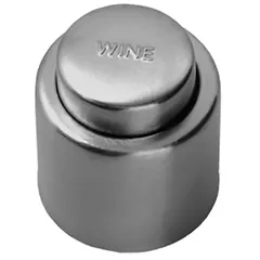 Wine stopper “Probar”  stainless steel  D=4, H=5cm  silver.