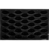 Форма кондитерская «Овал»[32шт] силикон,стеклопласт. ,L=84,B=44мм