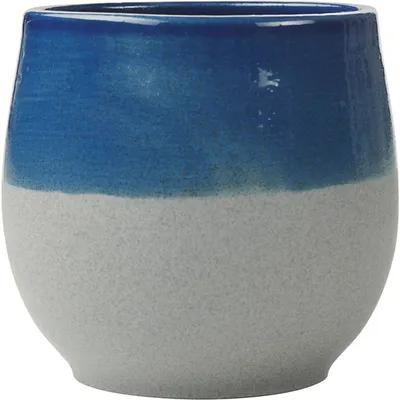 Стакан для коктейлей «Нау» керамика 200мл D=80,H=73мм синий, Цвет: Синий, изображение 2