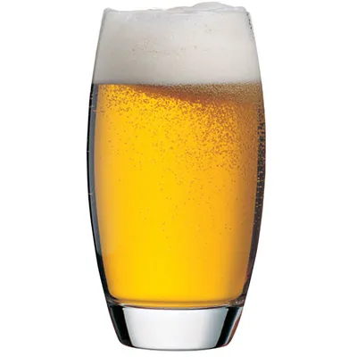 Бокал для пива стекло 0,5л D=66,H=145мм прозр., изображение 2