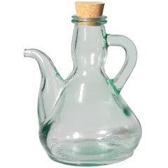 Oil bottle  glass  0.5 l  clear.