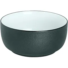 Salad bowl “Cosmic”  porcelain  D=11cm  blue, black