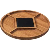 Менажница дуб D=300,H=25мм