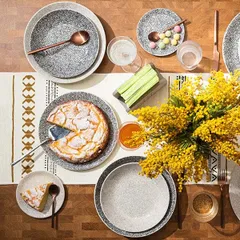 Тарелка пирожковая «Инк Грэй» фарфор D=15,2см белый,серый, изображение 3