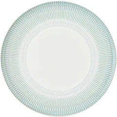 Plate “Venice” small ceramics D=280,H=24mm white,