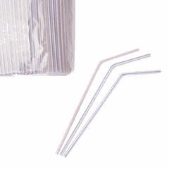 Tubes with bend[1000pcs] polyprop. D=5,L=210mm multi-colored