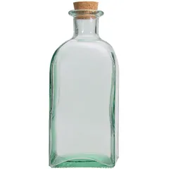 Bottle with cork glass 1l