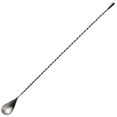Bar spoon stainless steel ,L=44,B=3cm silver.