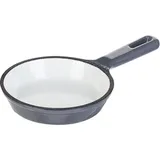 Сковорода для запекания порционная чугун 100мл D=100,H=23мм серый,белый