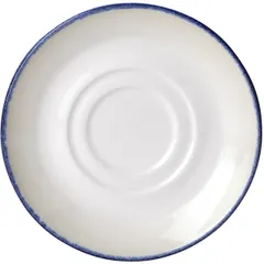 Saucer “Blue Dapple”  porcelain  D=145, H=17mm  white, blue