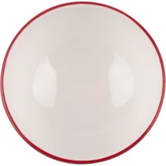 Салатник «Кото Рэд» фарфор 430мл D=125,H=70мм красный, изображение 2