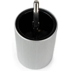 Мельница для перца «Лайн» бук,алюмин. ,H=12см белый,св. дерево, изображение 2