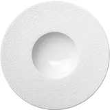 Тарелка с широким бортом «Коллекшн Эль Кутюр» фарфор D=28см белый
