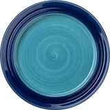 Тарелка «Фридом Блю» мелкая фарфор D=26см голуб.,синий