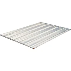 Форма для выпечки багетов (6 ячеек) алюмин. ,H=3,L=65,B=43см серый,черный