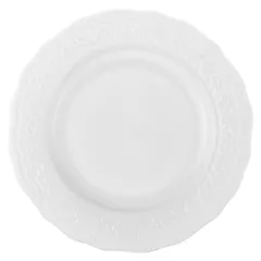 Тарелка «Эйфория» фарфор D=20см белый, Цвет: Белый, Диаметр (мм): 200