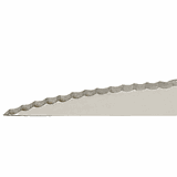 Нож для пекаря рифленый[2шт] металлич.