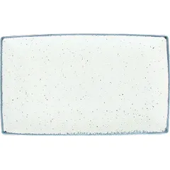 Блюдо для подачи «Органика Маре» фарфор ,L=28,B=17см белый,синий