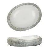 Блюдо салатник 26*20 cм h6 cм 300 мл White Matt New Taiga