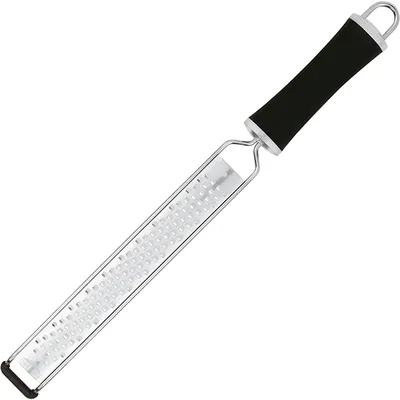Терка для твердого сыра, шоколада сталь ,L=385/220,B=40мм металлич.,черный