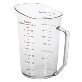 Стакан мерный с ручкой поликарбонат 2л D=14,5,H=23см прозр.