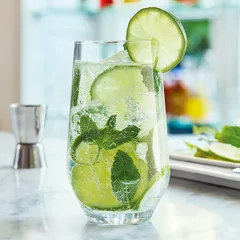 Хайбол (стакан) «Лима» стекло 400мл D=77,H=130мм прозр., изображение 3