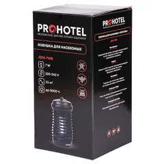 Ловушка для насекомых «JS30» пластик D=13,4,H=26,8см 7вт черный, изображение 4