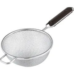 Colander stainless steel, abs plastic D=26,H=10,L=58.4cm metallic,black