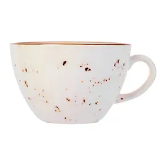 Чашка чайная «Париж» фарфор 339мл D=110,H=72,5мм белый,коричнев., Объем по данным поставщика (мл): 339, изображение 2