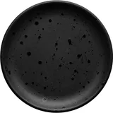 Тарелка «Оникс» без полей керамика D=15см черный
