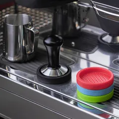 Подставка для темпера силикон D=62/74мм голуб., изображение 3