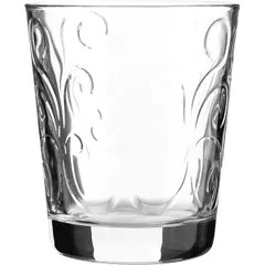 Old fashion "Naos" glass 295ml D=84,H=100mm clear.