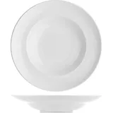 Pasta plate porcelain 350ml D=260,H=49mm white