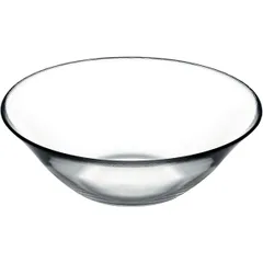 Salad bowl “Invitation” glass D=14cm clear.