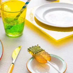 Олд фэшн (стакан) «Колорс» стекло 310мл D=9,H=10см желт., изображение 3